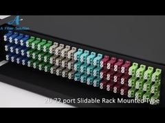 LC LGX MTP MPO Faser des Kassetten-Modul-12 der Faser-24 für das strukturierte Verkabeln