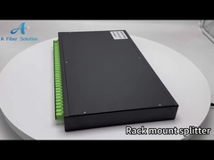 Kundengebundene Faser 1U 19' der MPO-Schalttafel-48 Faser-96 Gestell-Berg