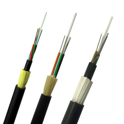 Qualität  Aerial 48 Core Fiber Optic Cable , ADSS Optical Cable Outdoor Aramid Strength usine