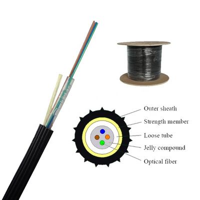 2 Kern Mini Optical Cable, Mikroluft-geblasenes LWL - Kabel FRP Soem