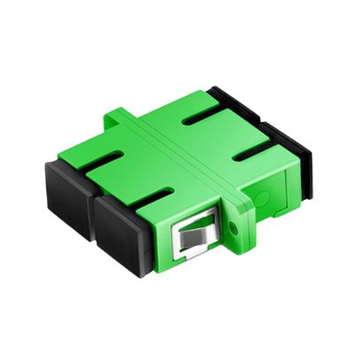 Grüne Farbe Monomode--Duplex-Faser-Optikadapter Sc UPC APC