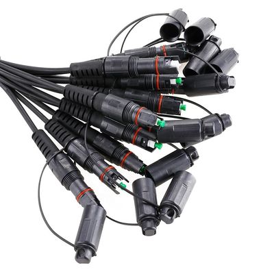 Einröhriges Singlemode FTTH-Lösungs-Kabel OptiTap zu Sc APC Jumper Type
