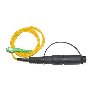 IP68 imprägniern FTTH-Lösung, Faser Optik-Verbindungskabel Sc APC mit Optitap-Verbindungsstück