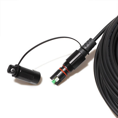 Wasserdichte FTTH-Lösung, FTTA-Verbindungskabel mit Sc verhärtete OptiTap-Verbindungsstück