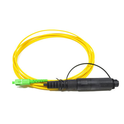 Wasserdichte FTTH-Lösung, FTTA-Verbindungskabel mit Sc verhärtete OptiTap-Verbindungsstück