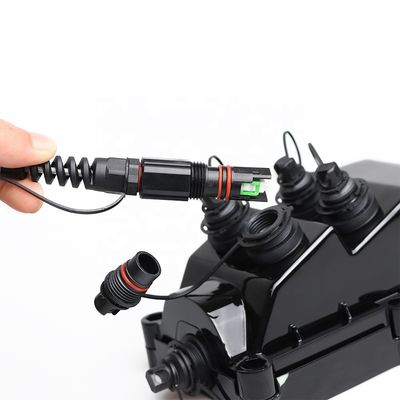 Wasserdichte FTTH Lösung Sc APC verstärkt mit Verbindungsstück Optitap H