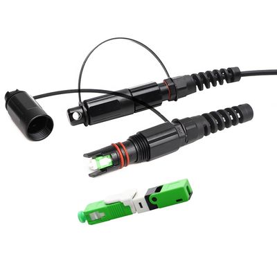 Dauerhafter verstärkter FTTH-Lösungs-Adapter für schnelles Verbindungsstück Sc