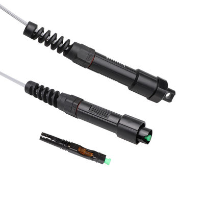 Kundengebundenes Sc Mini Optical Connector IP68 wasserdichtes verstärkt