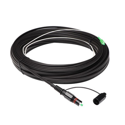 Wasserdichte LWL - Kabel-Versammlung im Freien Optitap zu Sc APC Singlemode