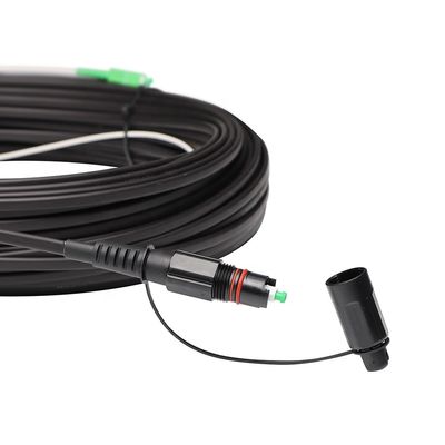 Vor konfektioniertes Optitap-Transceiverkabel verhärtete Singlemode 50FT 100FT Länge