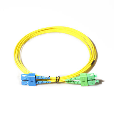 LWL - Kabel-Verbindungskabel Sc APC Inspektion DX zu LC UPC mit Clipn RoHS konform