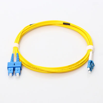 LWL - Kabel-Verbindungskabel Sc APC Inspektion DX zu LC UPC mit Clipn RoHS konform