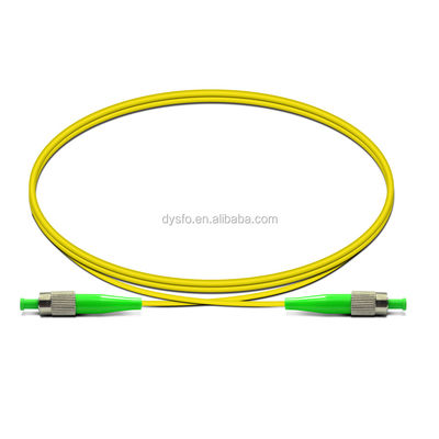 Einmodenfaser-Verbindungskabel FC APC, FTTH-Faser optischer Jumper Cord