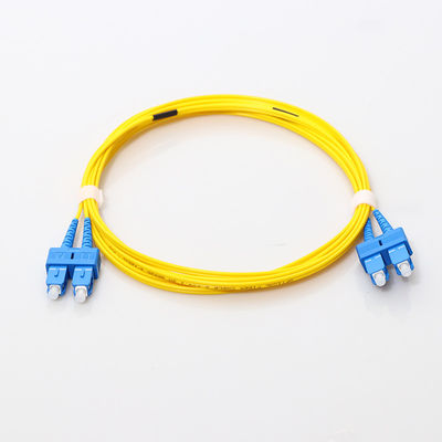 Einmodenfaser-Verbindungskabel FC APC, FTTH-Faser optischer Jumper Cord