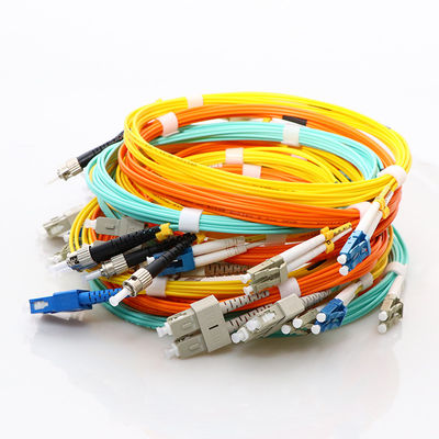 Einmodenfaser-Verbindungskabel FC APC, FTTH-Faser optischer Jumper Cord
