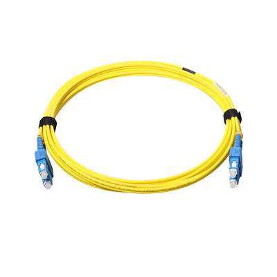 Lc-Sc betreiben der Faser Jumper Patch Cords 1m mit ISO9001 Certifaction