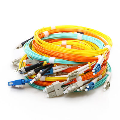 FTTH-LWL - Kabel-Verbindungskabel UPC APC mit Verbindungsstück LÄRM MTRJ MU