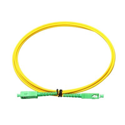 Sc APC - Sc APC Simplexduplex des LWL - Kabel-Verbindungskabel-Monomode--G657A 9/125