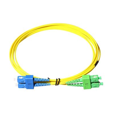 Sc APC - Sc APC Simplexduplex des LWL - Kabel-Verbindungskabel-Monomode--G657A 9/125