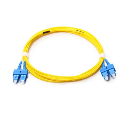 Sc APC - Sc APC Simplexduplex des LWL - Kabel-Verbindungskabel-Monomode--G657A 9/125