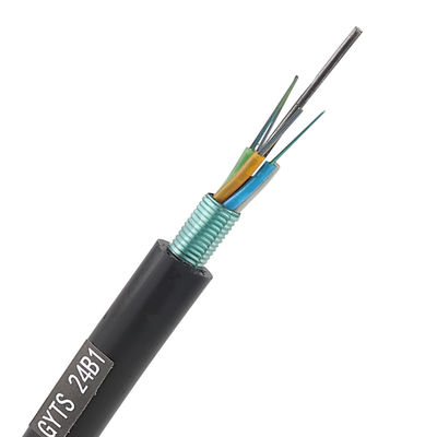 12~288 Optik-GYTS Kabel der Kern-gepanzertes Faseroptikkabel-Faser-im Freien