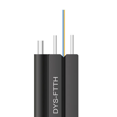 GJXH GJXCH 1,2,4,6,8,12 entkernt FTTH flaches Innen-/Lichtwellenleiter Transceiverkabel im Freien