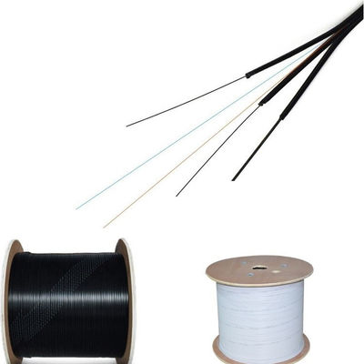 Selbsttragender Stahltropfen im Freien Fibra Optica 1 2 bote-Wire FRP FTTH Lichtwellenleiter mit 4 Kernen