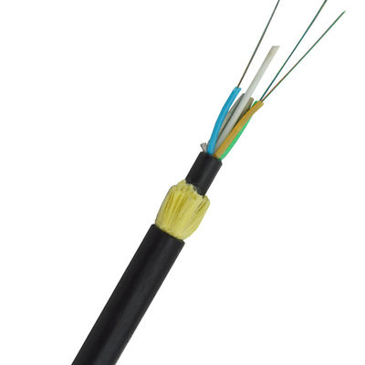 Fabrikpreis selbsttragender Luft-fibra optica adss 12 Kernspanne 100m adss Lichtwellenleiter Kernes 24 im Freien