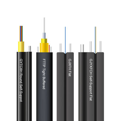 GJXFH 1 2 4 Kern ftth Transceiverkabel G652d G657A1 G657A2 Inspektionsinnenfaser-Optiktransceiverkabel