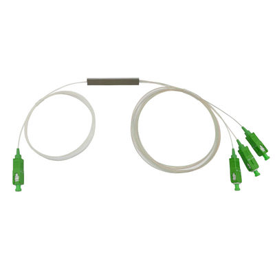 Faser-Optikteiler G657A1 FTTH 1x2, Mini-PLC-Teiler Sc APC 0.9mm