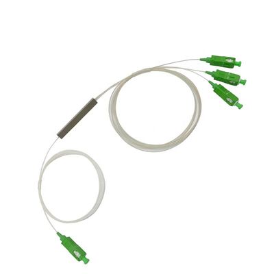 Faser-Optikteiler G657A1 FTTH 1x2, Mini-PLC-Teiler Sc APC 0.9mm
