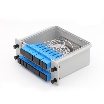 Sc UPC Kassetten-Art 1650nm-Wellenlänge des PLC-Faser-Optikteiler-1x16