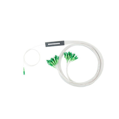 0.9mm Stahlrohr-Faser-Optikteiler 1x32 mit Verbindungsstück LC APC