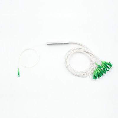 0.9mm Stahlrohr-Faser-Optikteiler 1x32 mit Verbindungsstück LC APC