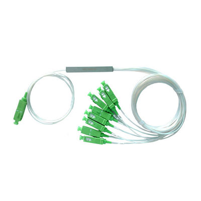 Mini Steel Tube Fiber Optic-Teiler FTTH 1x8 für Kabelfernsehen