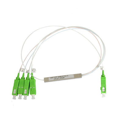 Mini Steel Tube Type 1 * 4 PLC-Teiler mit Verbindungsstück Sc APC UPC