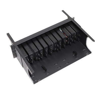 Optik-MPO Schalttafel HD 1U 2U 4U der Faser-mit 72 Hafen des Hafen-64 des Hafen-48