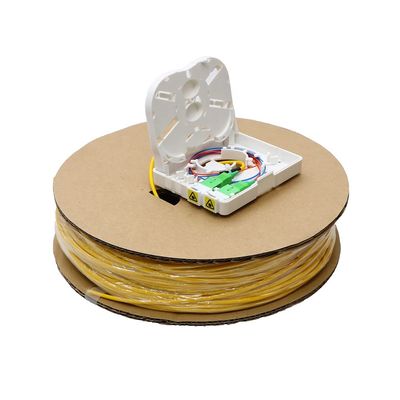 2 Port-Art Mini Fiber Optic Terminal Boxs 86 an der Wand befestigt für Innen