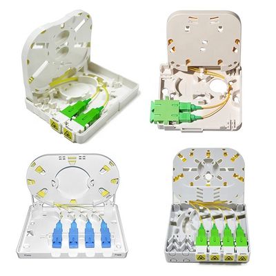 2 Port-Art Mini Fiber Optic Terminal Boxs 86 an der Wand befestigt für Innen