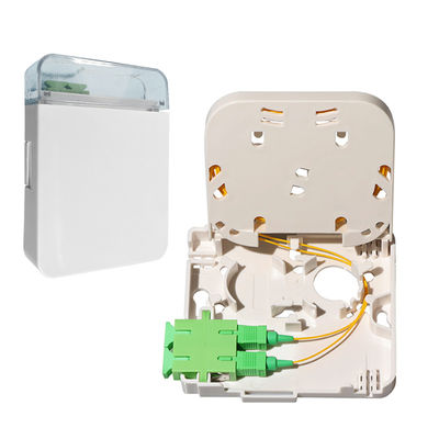 Portfaser-Optikanschlusskasten FTTH 1 Mini-Sc-Art für Wandsteckdose-Platte