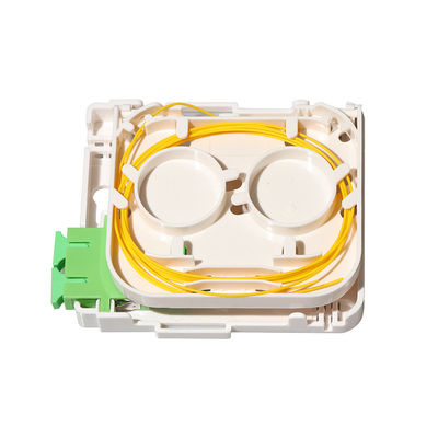 Portfaser-Optikanschlusskasten FTTH 1 Mini-Sc-Art für Wandsteckdose-Platte