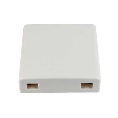 Faser-Optikanschlusskasten-Frontplatte FTTH 2 Hafen-86 für Wandsteckdose