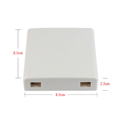 Faser-Optikanschlusskasten-Frontplatte FTTH 2 Hafen-86 für Wandsteckdose