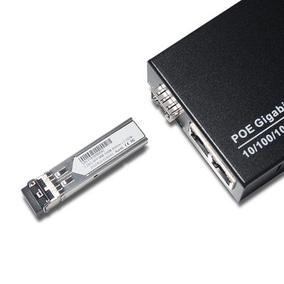 Faser-Ethernet-Medien-Konverter 20km SFPs LC für Netz FTTH FTTB FTTX