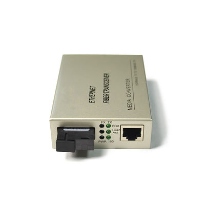 Schnelles Sc 100M 1000M Gigabit-Faser-Optikmedien-Konverter SFP-LC