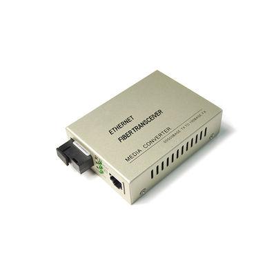 Schnelles Sc 100M 1000M Gigabit-Faser-Optikmedien-Konverter SFP-LC