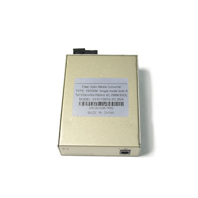 Schnelles Sc 100M 1000M Gigabit-Faser-Optikmedien-Konverter SFP-LC