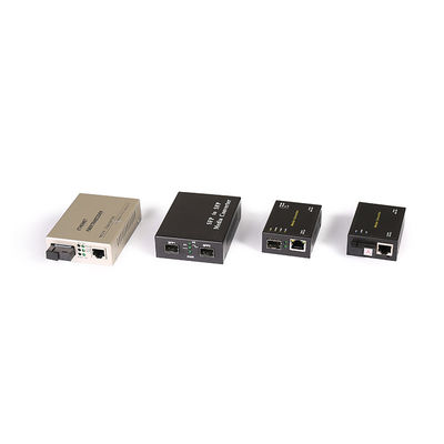 Schnelles Sc 100M 1000M Gigabit-Faser-Optikmedien-Konverter SFP-LC