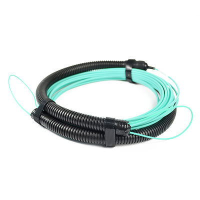 24 Kern-LWL - Kabel-Versammlung, MPO zum LC-Ausbruch-Kabel für FTTH