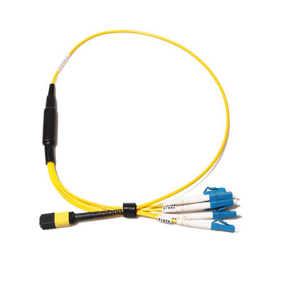 24 Kern-LWL - Kabel-Versammlung, MPO zum LC-Ausbruch-Kabel für FTTH